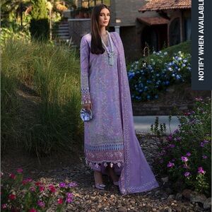 Pakistani brand new 3 piece luxury republic dress size medium to large REPUBLIC